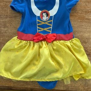 Disney Blue and Yellow Snow White Dress